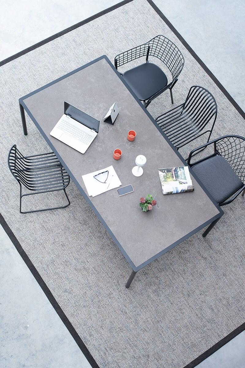 emu Прямоугольный садовый стол из керамогранита Terramare 725 - Вид №4