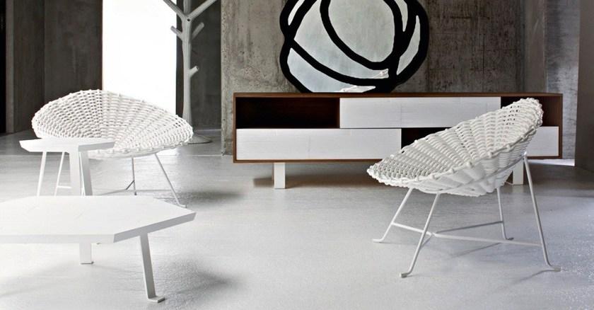 Gervasoni Садовое кресло из стали и пвх Sweet sun-id-1472032 - Вид №12