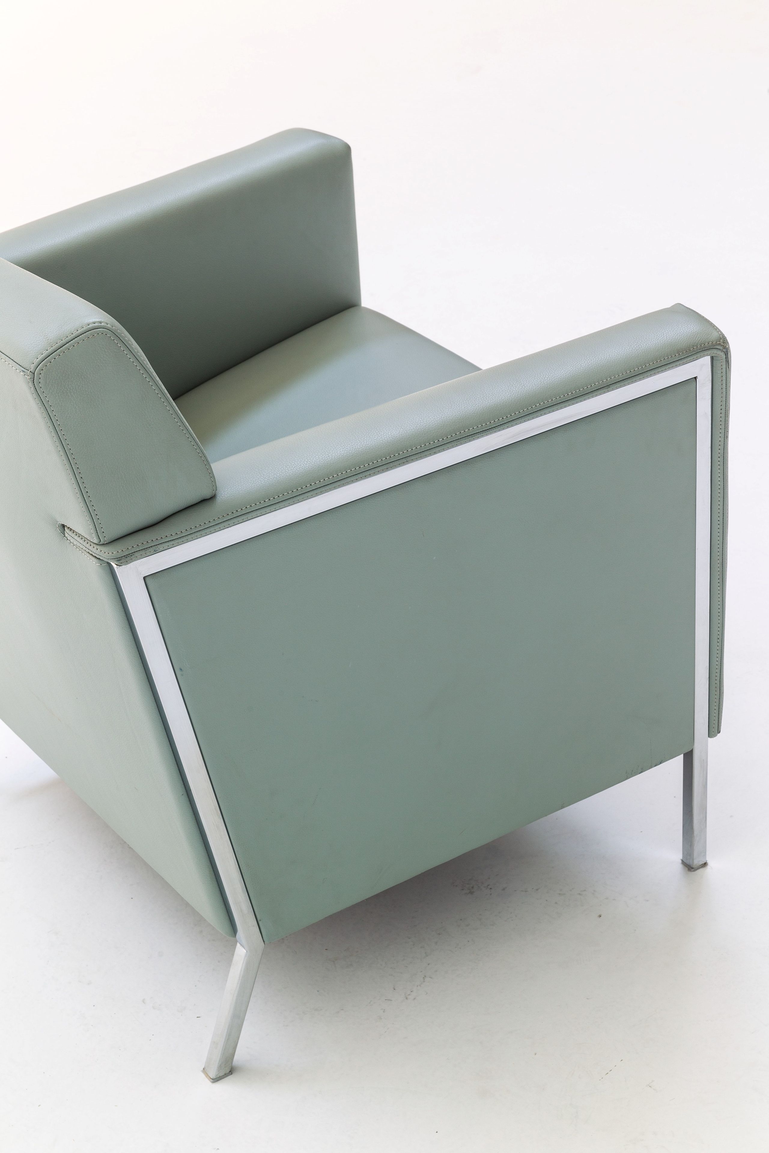 Кожаное кресло с подлокотниками MOROSO ARCH-00120111 - Вид №5