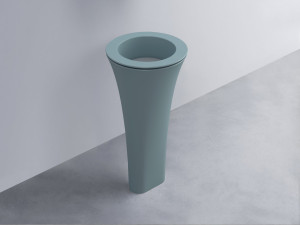 AMLA45-PL+AMPILT-BR+AMCOLT-PL Раковина Amedeo Tondo отдельностоящая cielo Enjoy + Amedeo