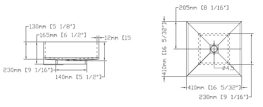 Стеклянная квадратная столешница ARTELINEA Kubik ARCH-00050893 - Вид №11