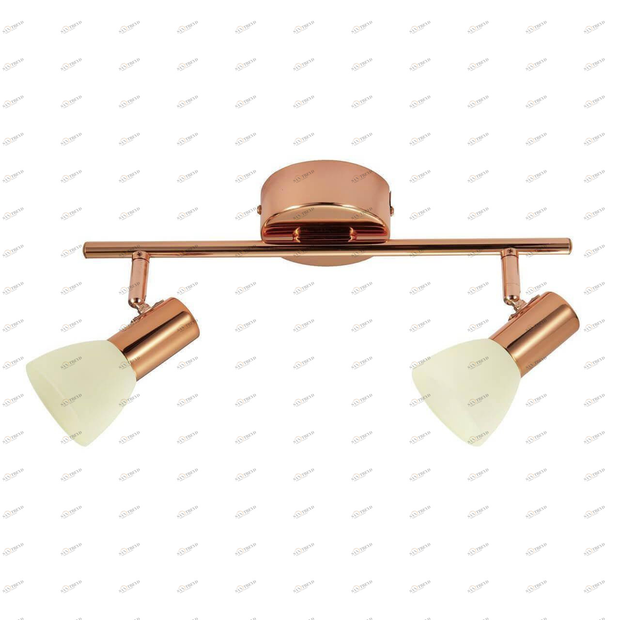 Спот потолочный бежевый с 2 плафонами Eglo Glossy 2 94737 EGLO GLOSSY 00-3926242 Бежевый