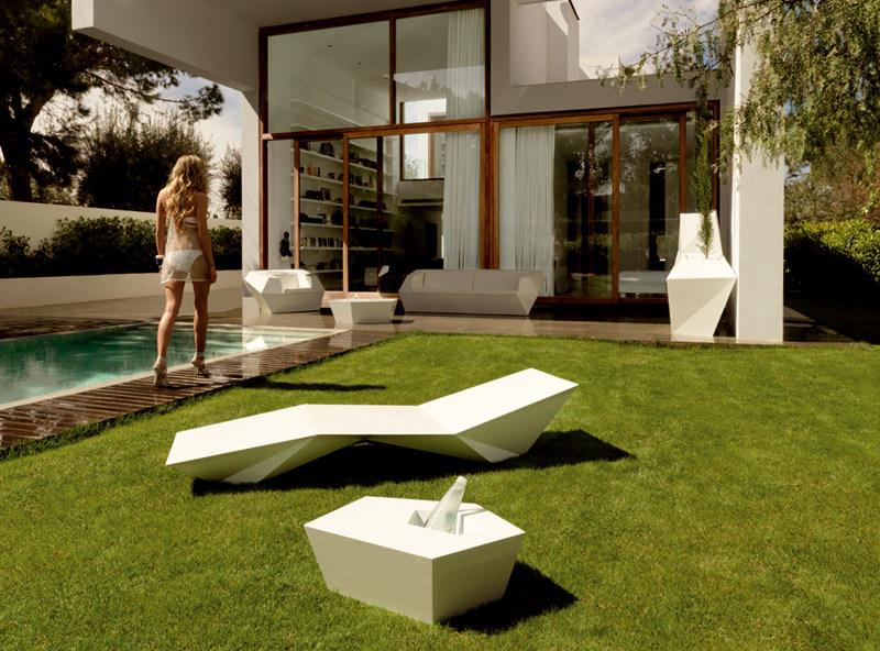 VONDOM Низкий садовый стол Faz sun-id-1382520 - Вид №5