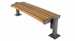 Euroform W Деревянная скамейка без спинки Fritz 1205