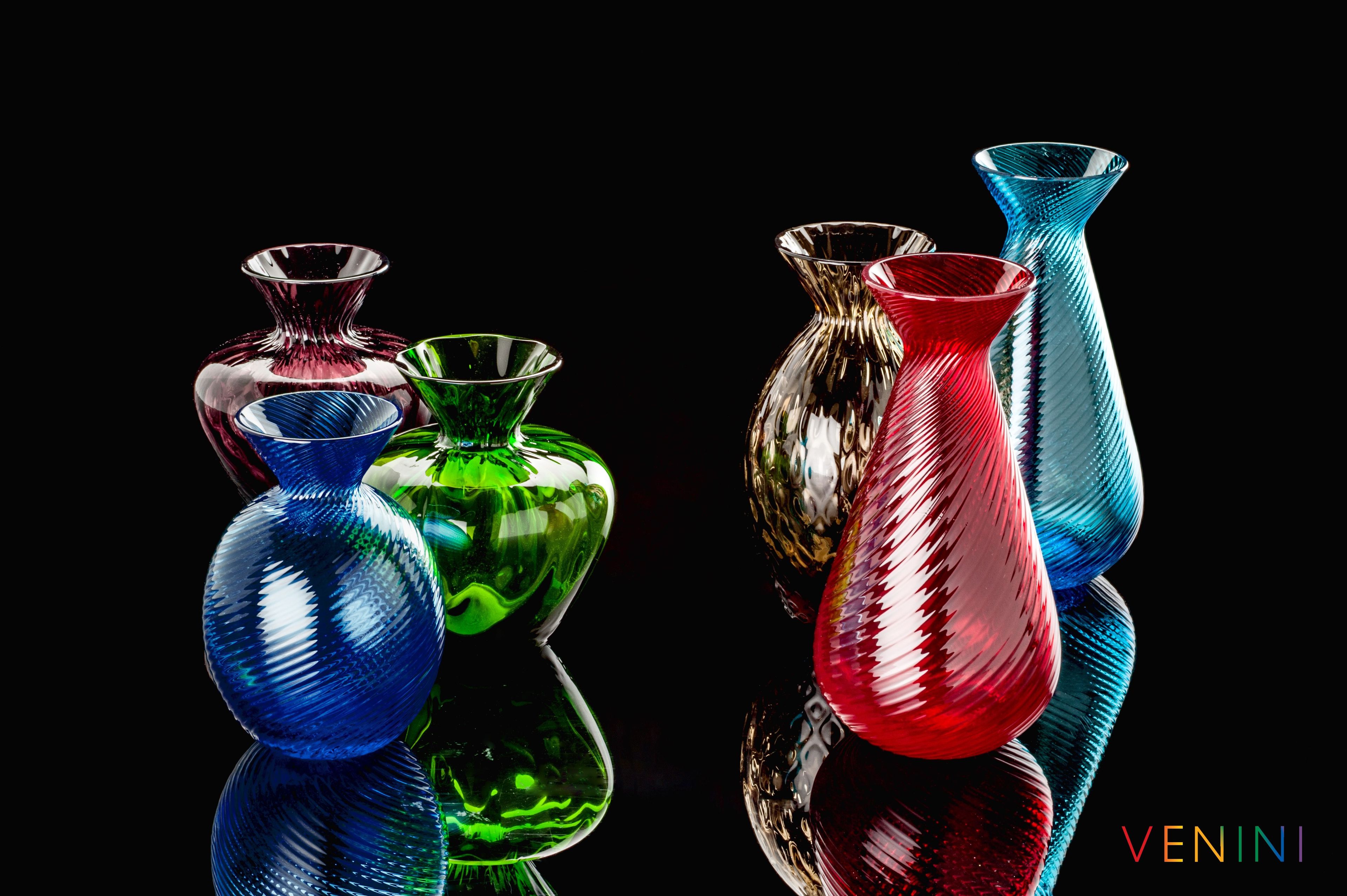 ВАЗа ручной работы из дутого стекла VENINI GEMME ARCH-00078448 - Вид №4