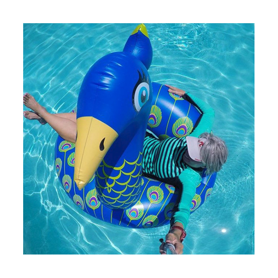 BMPF-PC Круг надувной peacock BigMouth  - Вид №4