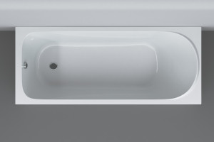 W75A-150-070W-KL Ванна 150x70 каркас слив-перелив комплект AM.PM Sense