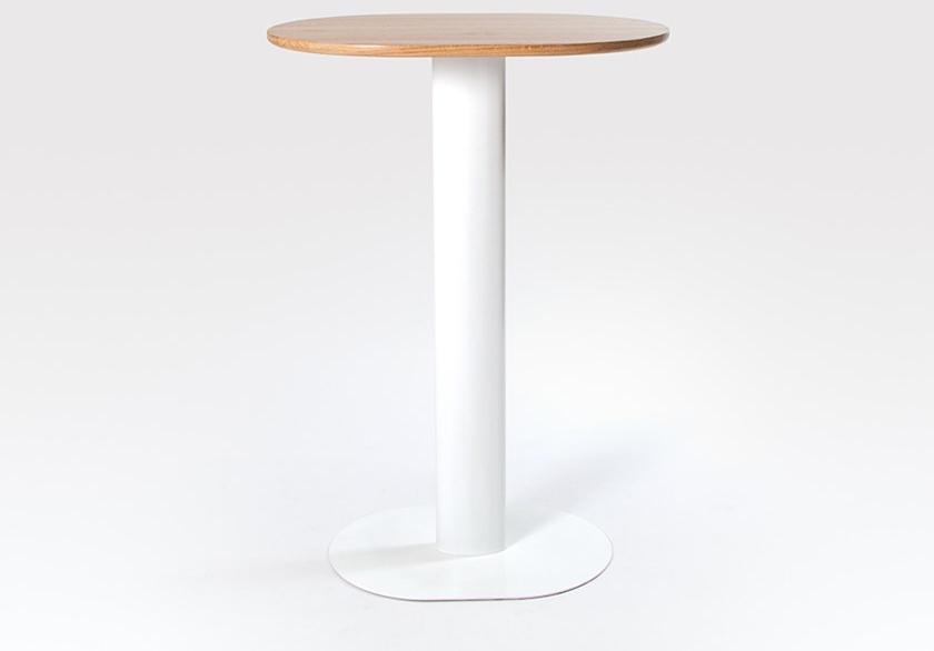 Liqui Contracts Высокий овальный стол из стали и дерева Georgie sun-id-1464490 - Вид №2