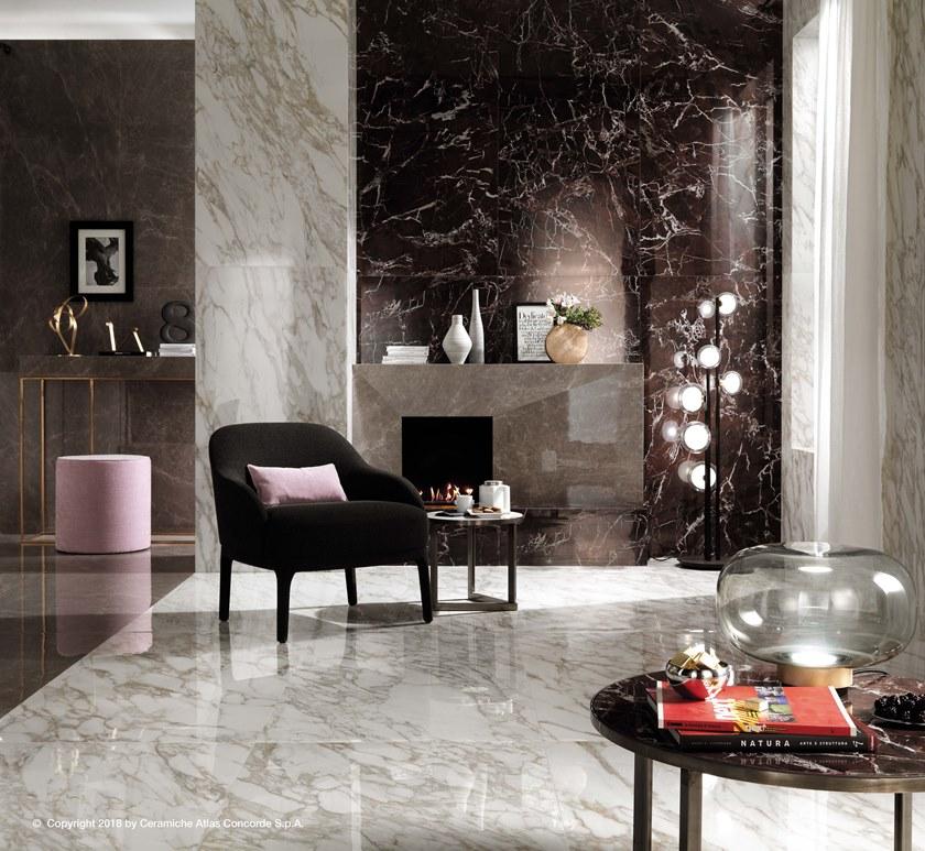 Atlas Concorde Белая плитка для стен с эффектом мрамора Marvel edge sun-id-1389286 - Вид №38