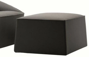 Molteni & C. Прямоугольный пуф из ткани с обивкой Doda