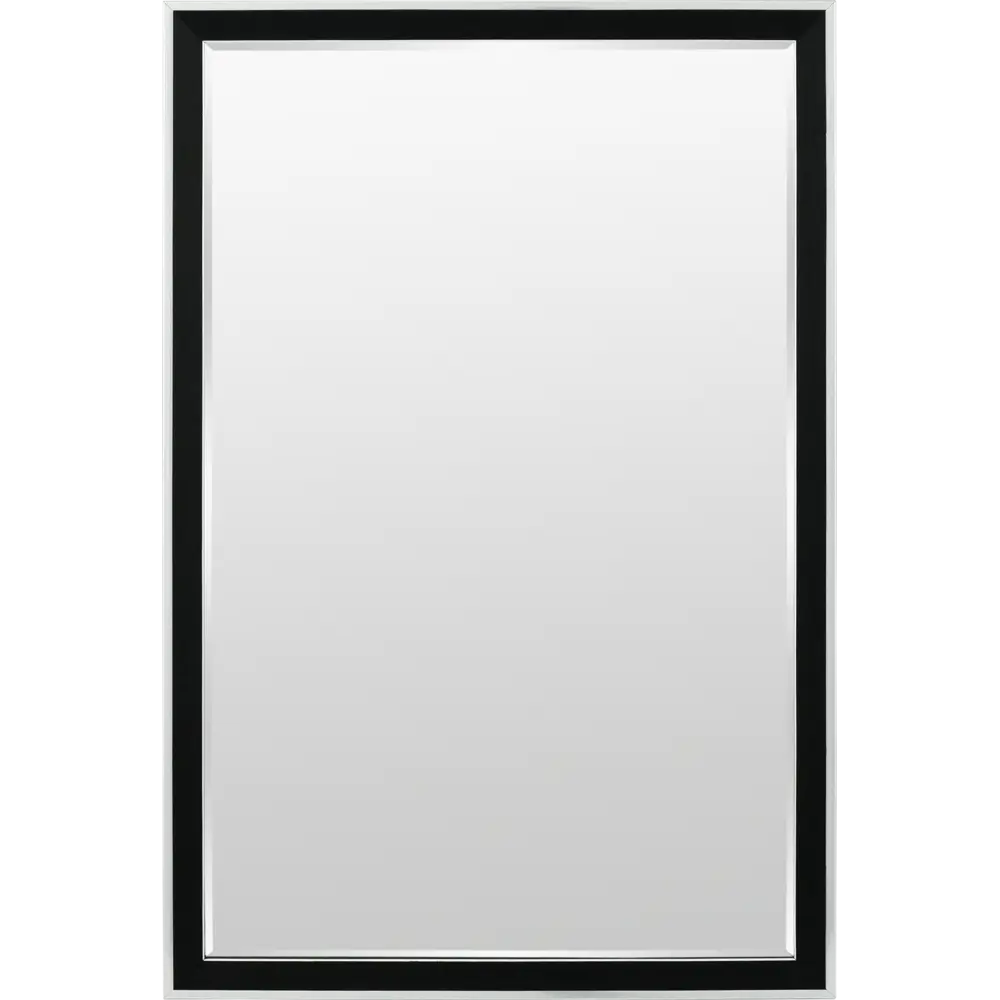 16362428 Зеркало для ванной Omega Glass NNB16 60x90 см прямоугольное цвет черный STLM-0993064 Бытовое зеркало - Вид №1