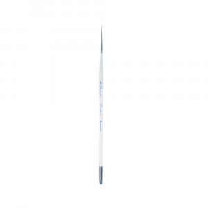 102348 Кисть синтетика (нейлон) Баргузин круглая короткая ручка d-0.6 №04 Альбатрос