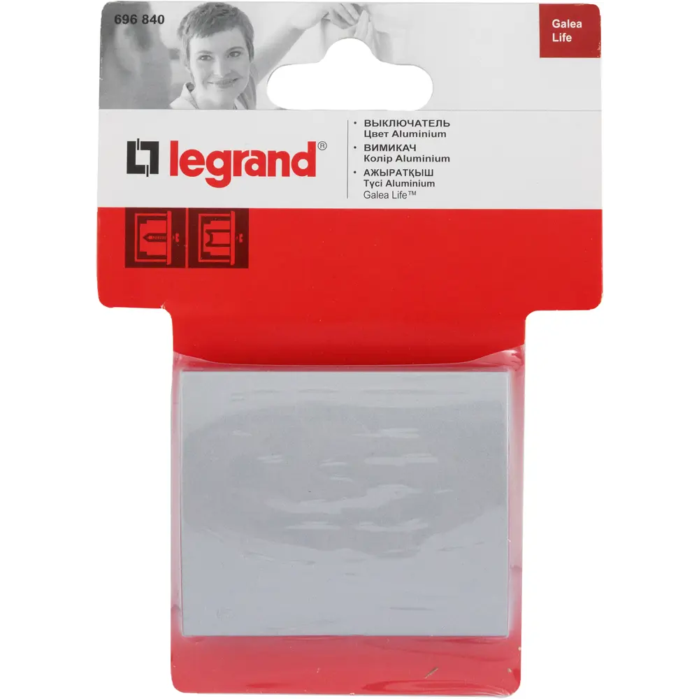 Выключатель Galea, Aluminium legrand STLM-2195678 - Вид №5