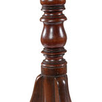 SOR27454 Стол для штатива из красного дерева с тарелкой ijlbrown  - Вид №6