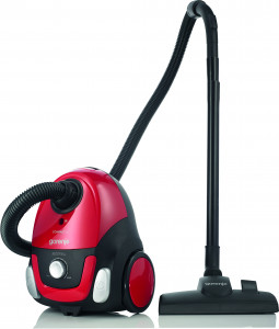 VC1615CXR Пылесос мешковый / пылесос мешковый 1600вт, красный Gorenje