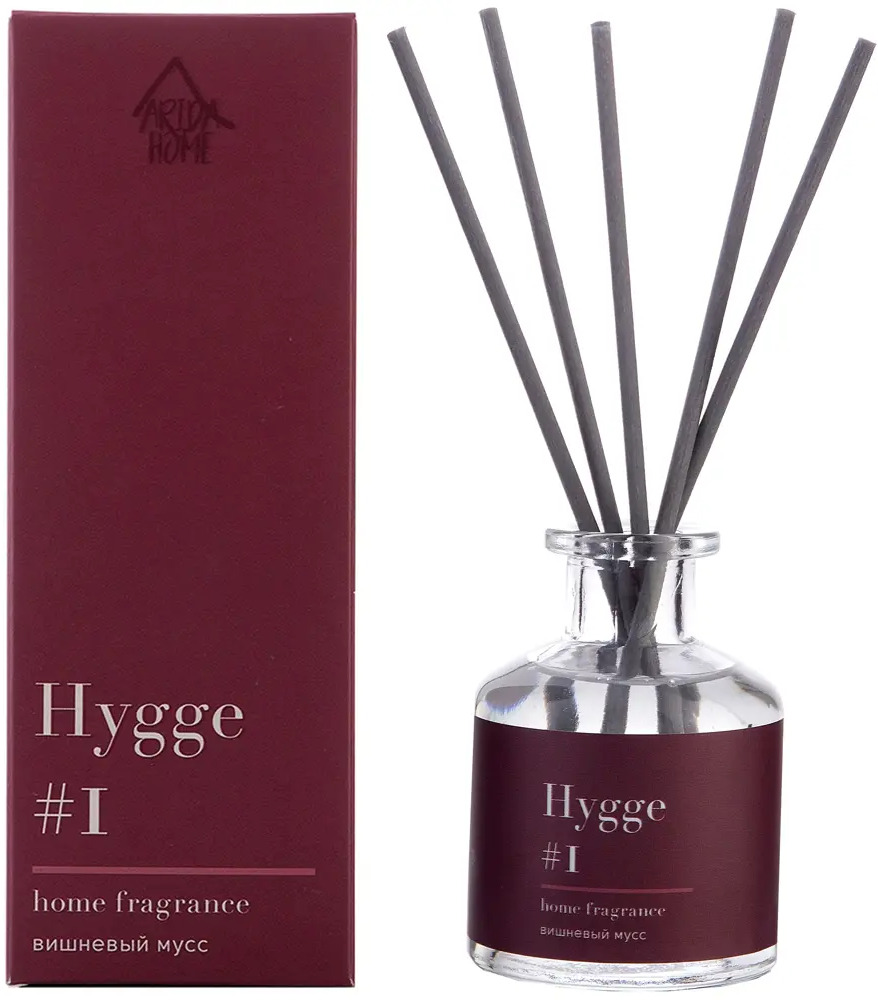 ARIDA HOME Диффузор Hygge 1 «Вишневый мусс» — атмосфера уюта и спокойствия 84535145