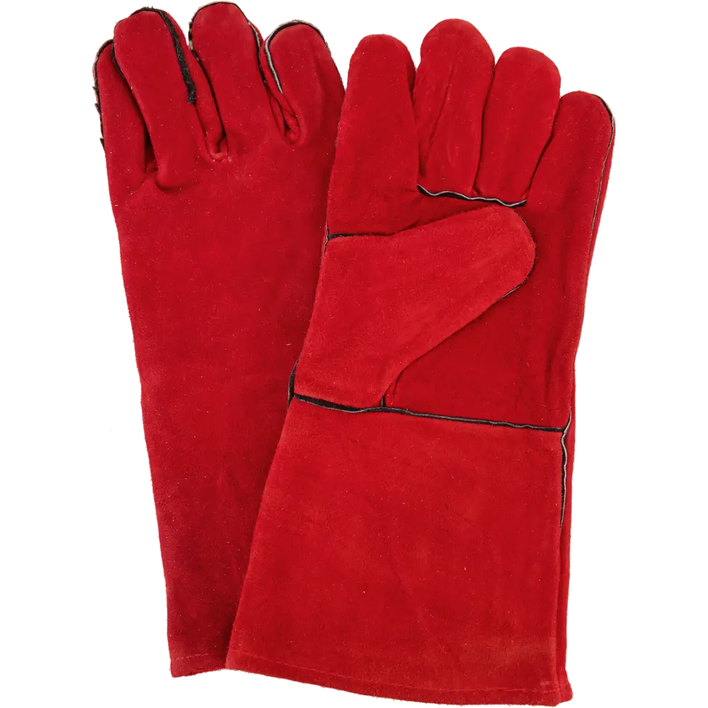 Перчатки спилковые с подкладкой ЛЭВ, 10/XL, цвет красный Santreyd STLM-2058566