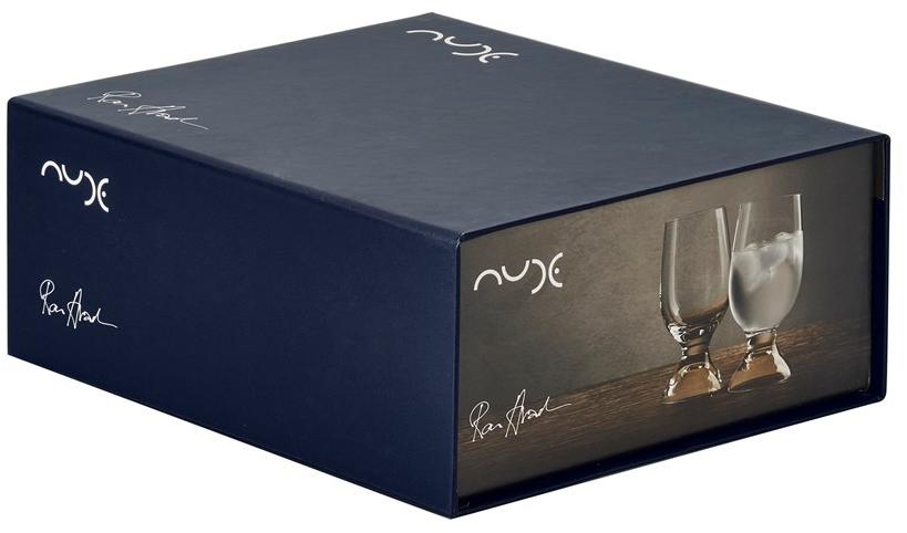 NUDE Набор из двух стаканов для воды Red or white sun-id-1390034 - Вид №2