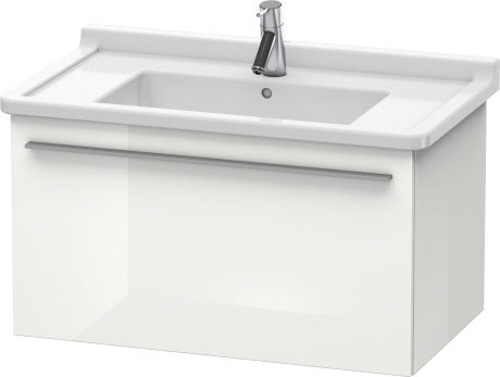 XL605702222 X-Large Тумбочка подвесная Белый глянцевый декор Duravit - Вид №2