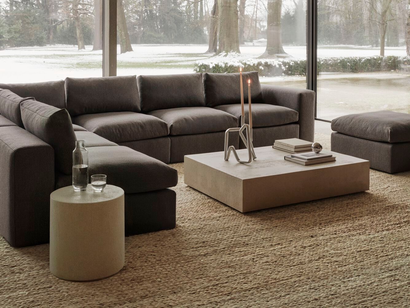 Тканевое угловое кресло Ethnicraft Mellow ARCH-00115896 - Вид №5