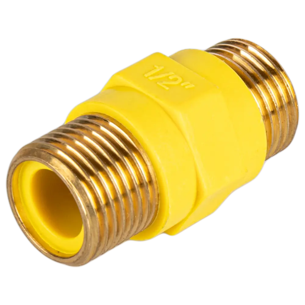 Диэлектрическая вставка для газа 1/2" НР мм пластик Santreyd STLM-2163305
