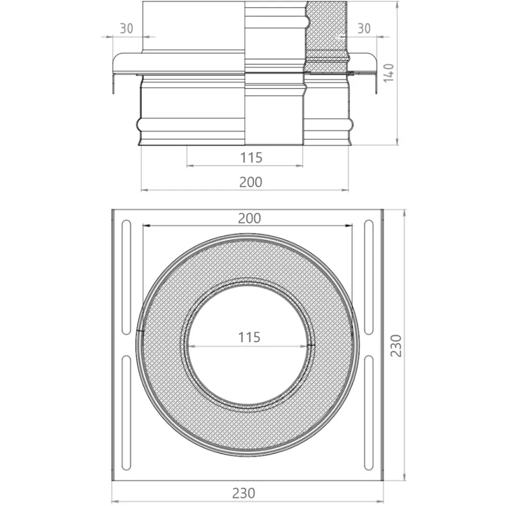 Площадка монтажная Металлик и Ко 430/1 мм D115x200 мм 83398174 STLM-2062036  - Вид №4