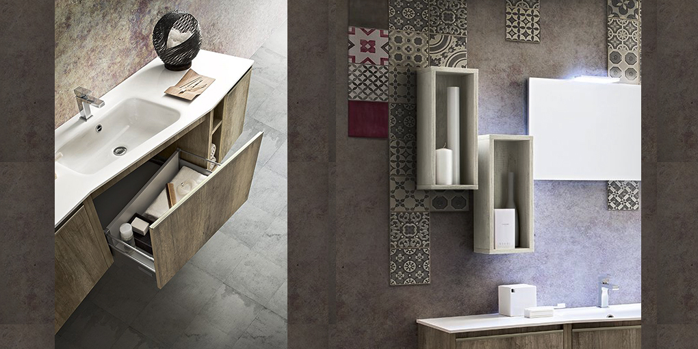 Комплект мебели для ванной комнаты Movida 14/16 Cerasa Movida MOVIDA1416 - Вид №1