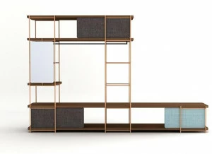 Momocca Гардеробная из стали и дерева Julia Jv03