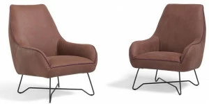 Egoitaliano Кресло Bergere из ткани с подлокотниками Namy