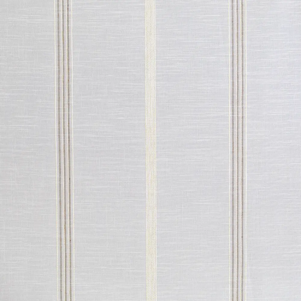 Тюль на ленте 250x280 см полосы цвет белый GARDEN STLM-2138932 - Вид №2