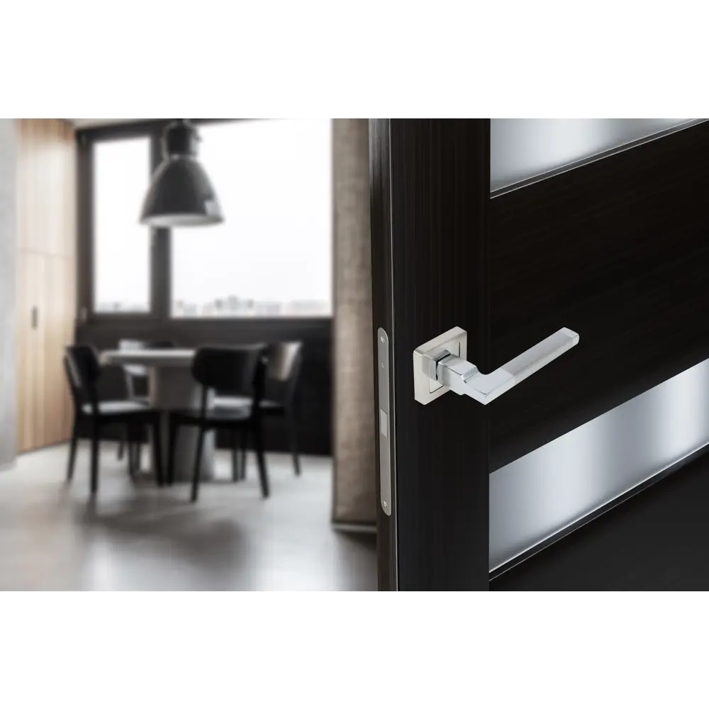 EDSON Дверные ручки EDS-141H-Q1 в цвете никель 85168720 STLM-0059351 - Вид №10