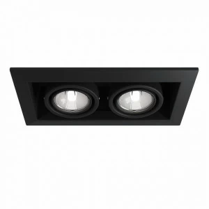 Встраиваемый спот черный Technical Metal DL008-02-B TECHNICAL DOWNLIGHT 00-3957215 Черный