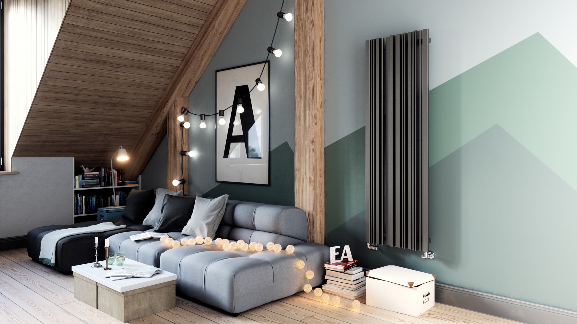 Полотенцесушители WGSTV130044 Sherwood V Terma 9.80  - Вид №2