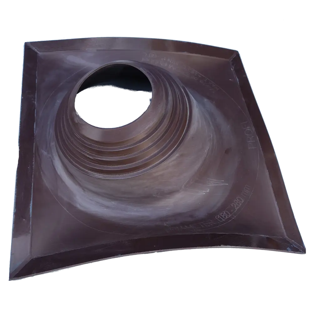 Проходка кровельная угловая №2 d.180x280 мм коричневый Santreyd нет STLM-2086544