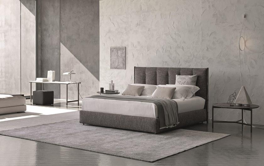 Flou Двуспальная кровать из ткани с высоким изголовьем sun-id-1466667 - Вид №1