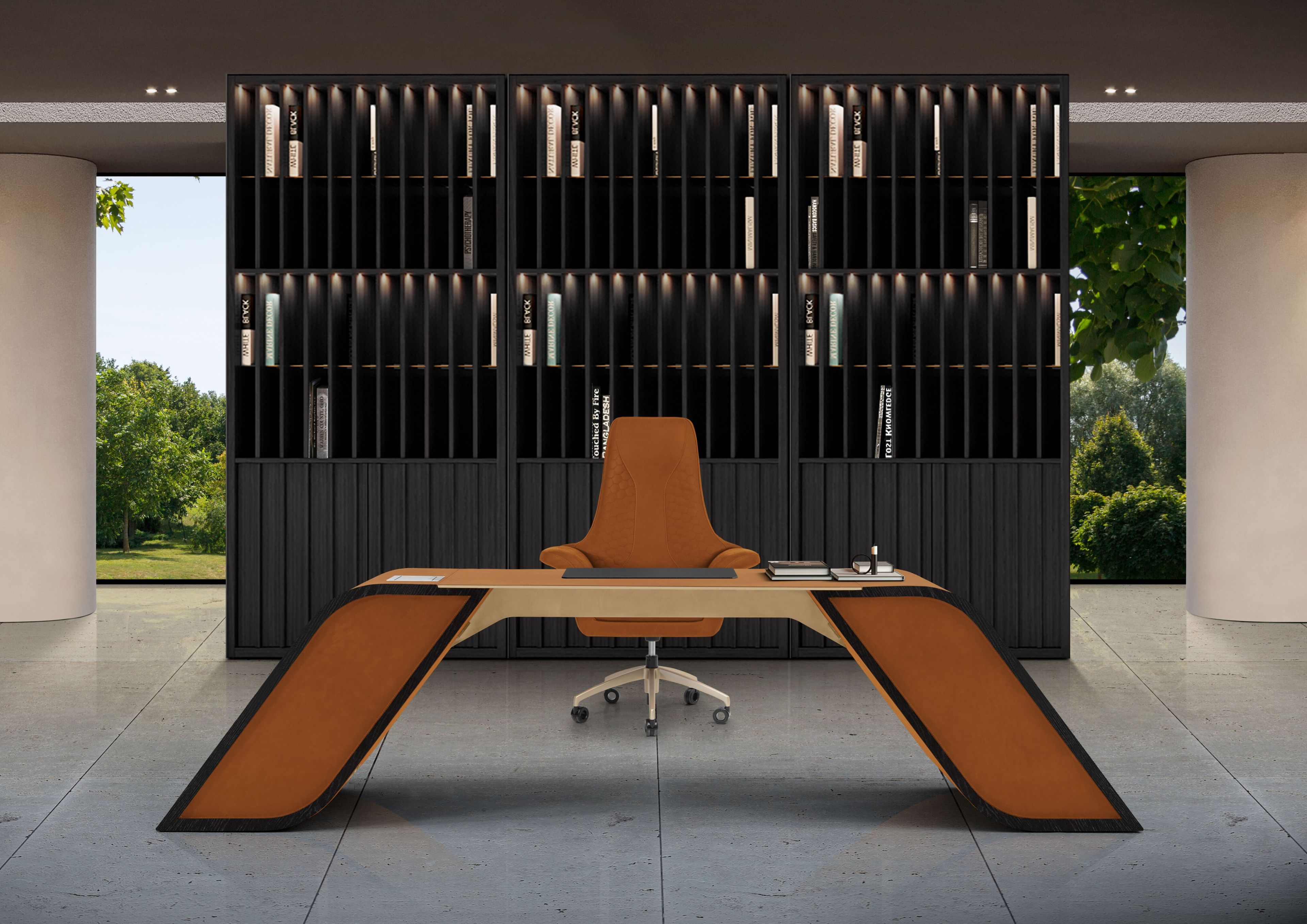 Исполнительный стол с ящиками Formitalia GP-004 ARCH-00127820 - Вид №1