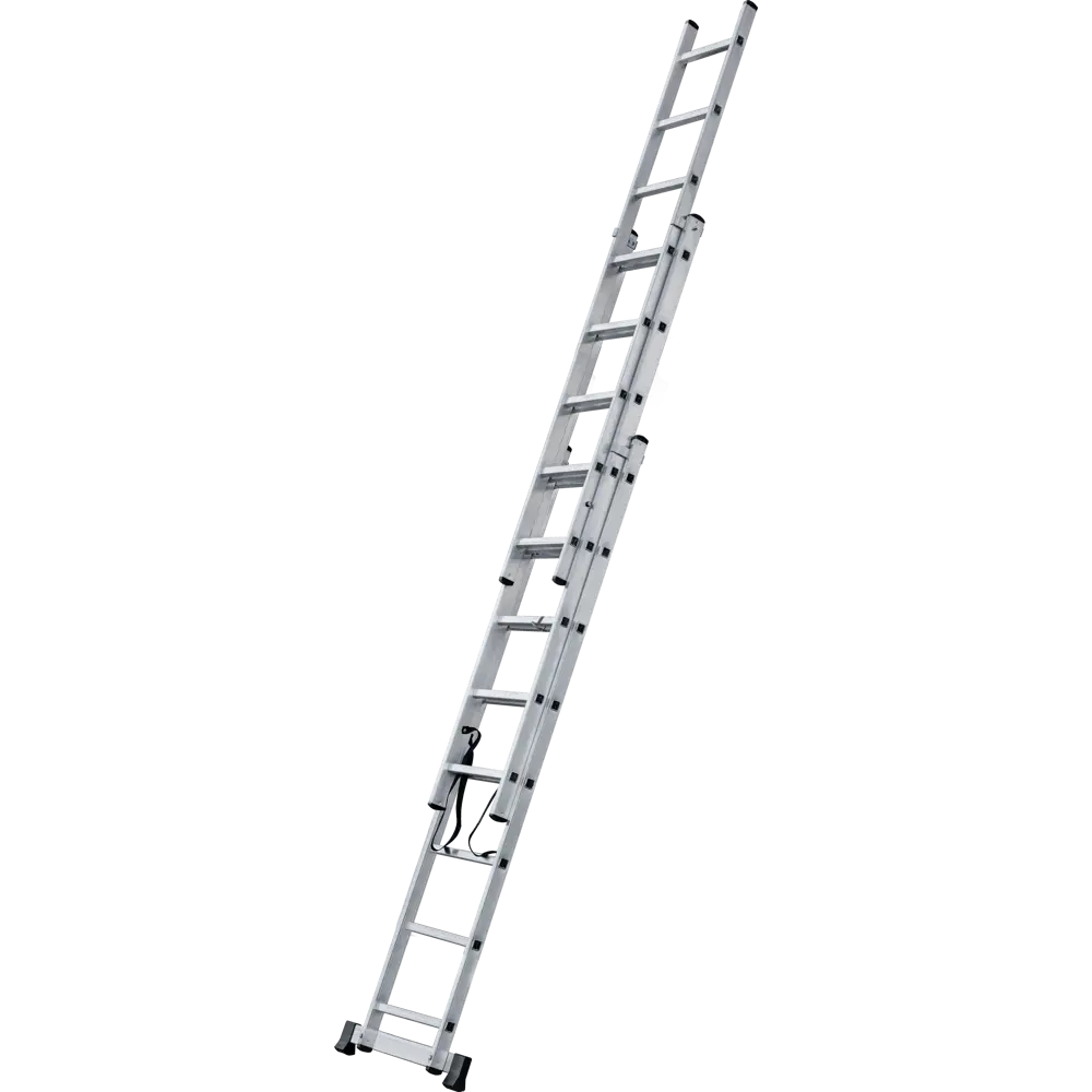 Лестница 3-секционная DILWIS 8 ступеней максимальная нагрузка 150 кг STLM-2011347 - Вид №6