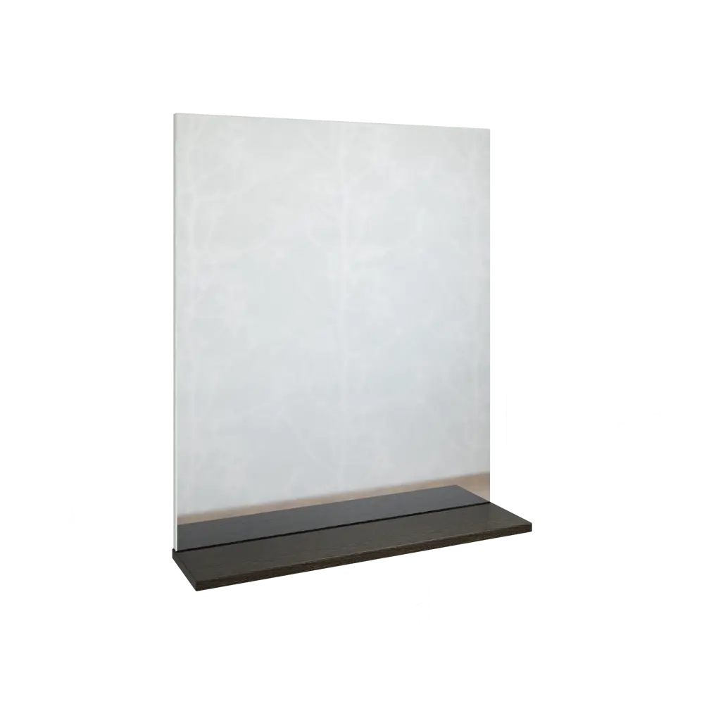 Зеркало «Элеганс» с полкой 65х72 см цвет светлое дерево Santreyd STLM-2079401 - Вид №1