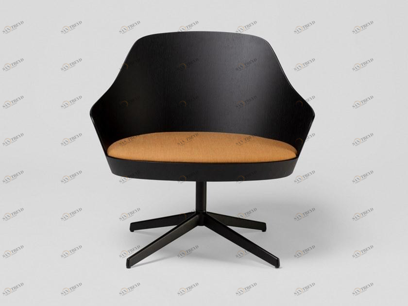 ENEA Вращающееся кресло из дуба с подлокотниками Kaiak sun-id-1361458