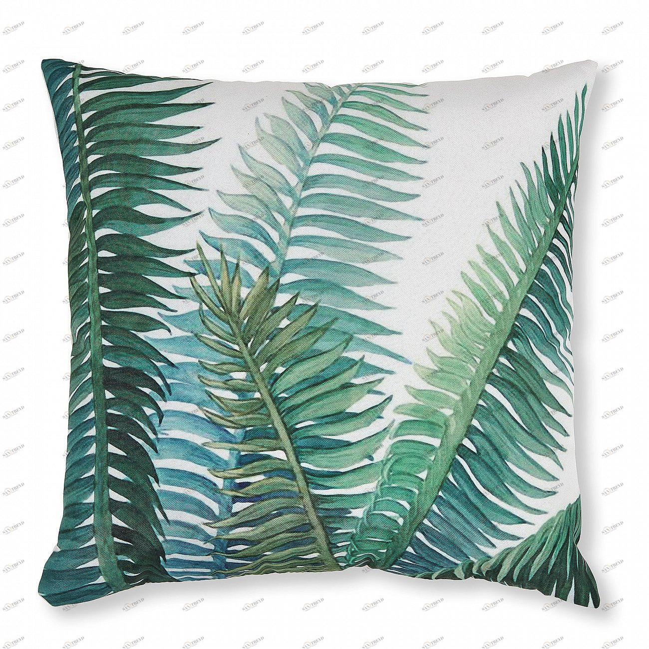 Чехол на подушку Jeane 45x45 зеленый от La Forma LA FORMA РИСУНОК, РАСТЕНИЯ 299179 Зеленый 
