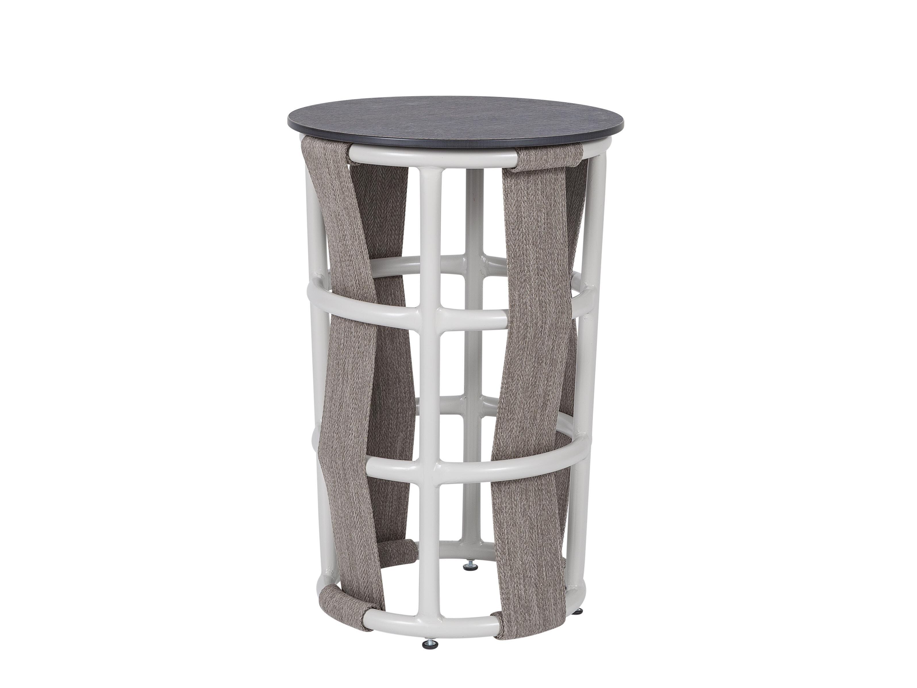 Высокий круглый журнальный столик в HPL Rever Liberty Wrap ARCH-00059862