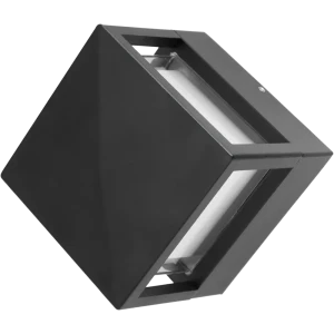 Светильник настенный уличный светодиодный влагозащищенный Duwi Nuovo 24376 2 IP54 теплый белый свет, цвет черный