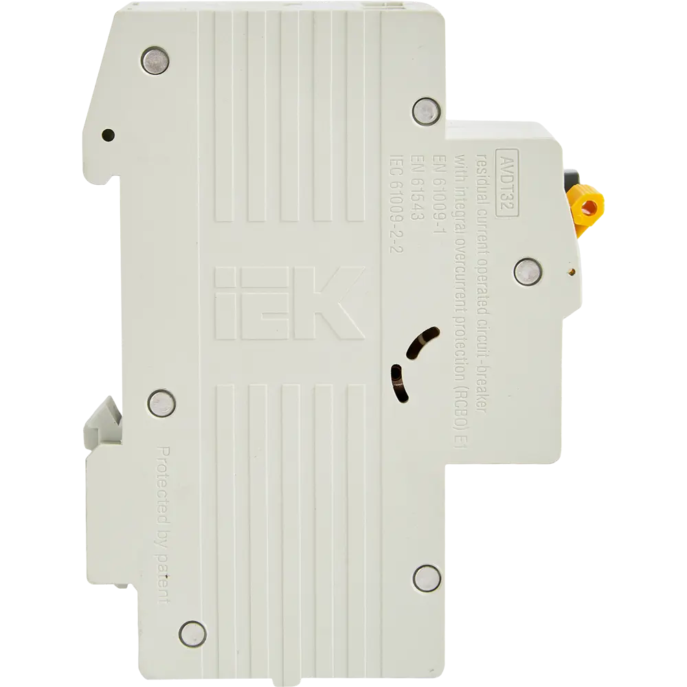 Дифференциальный автомат IEK АВДТ 63А 2P с защитой от токов утечки 87762182 STLM-1106769 - Вид №3