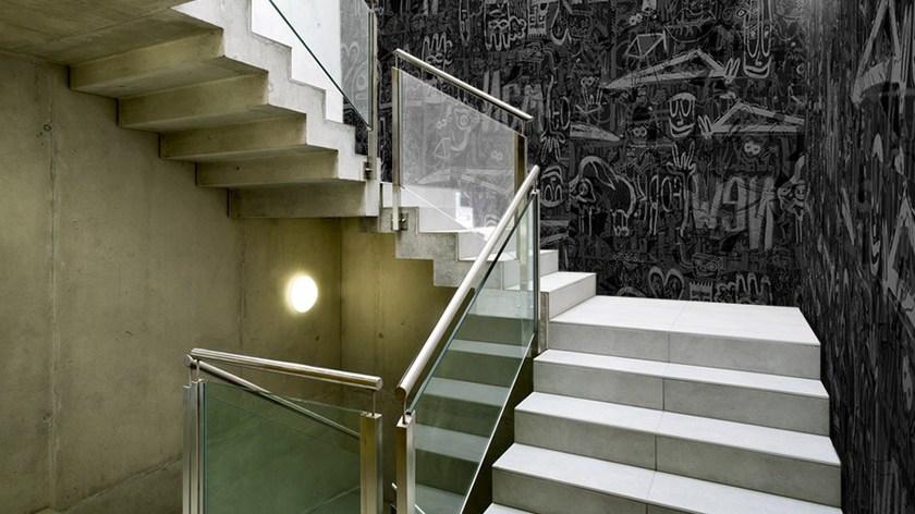 GLAMORA Моющиеся виниловые обои с тиснением Crashing colors sun-id-1349944 - Вид №1