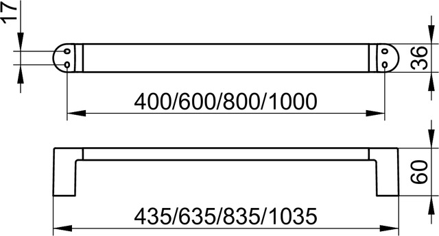 11601011000 Полотенцедержатель KEUCO Elegance - Вид №2