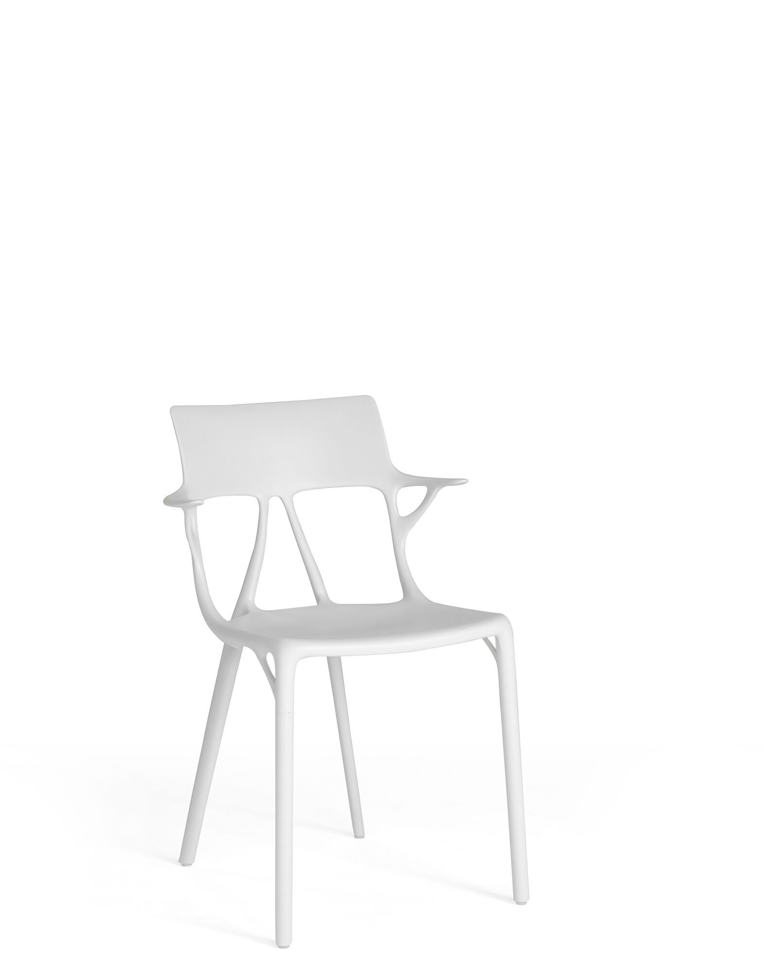 Стул из переработанного инженерного пластика с подлокотниками Kartell A. I ARCH-00030054 - Вид №46