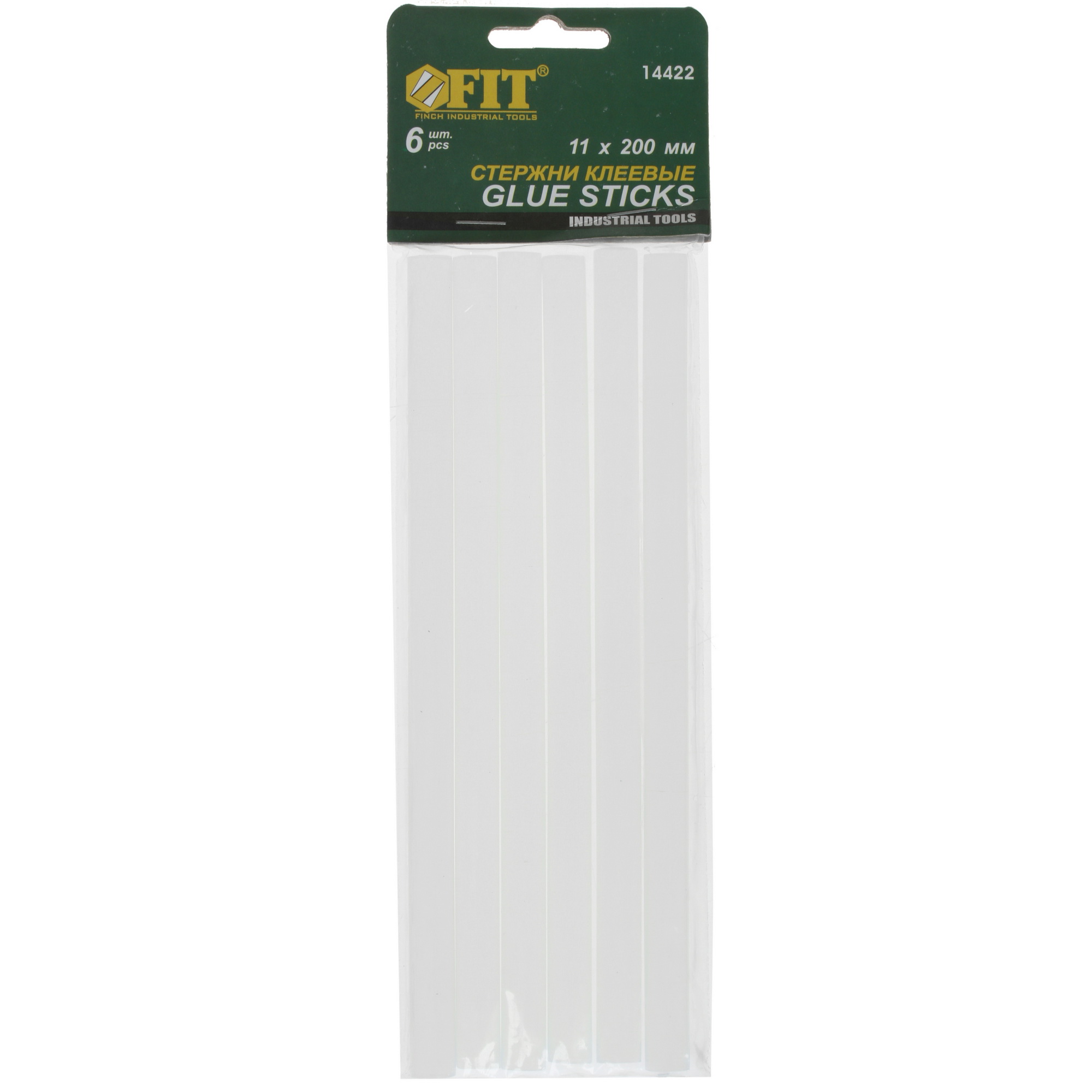Стержни клеевые FIT 14422 белый 1309901 STDN-0033048