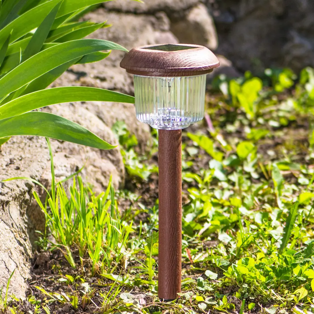 Светильник на солнечных батареях Druid dark, 39 см, пластик WOLTA STLM-2130725 - Вид №1