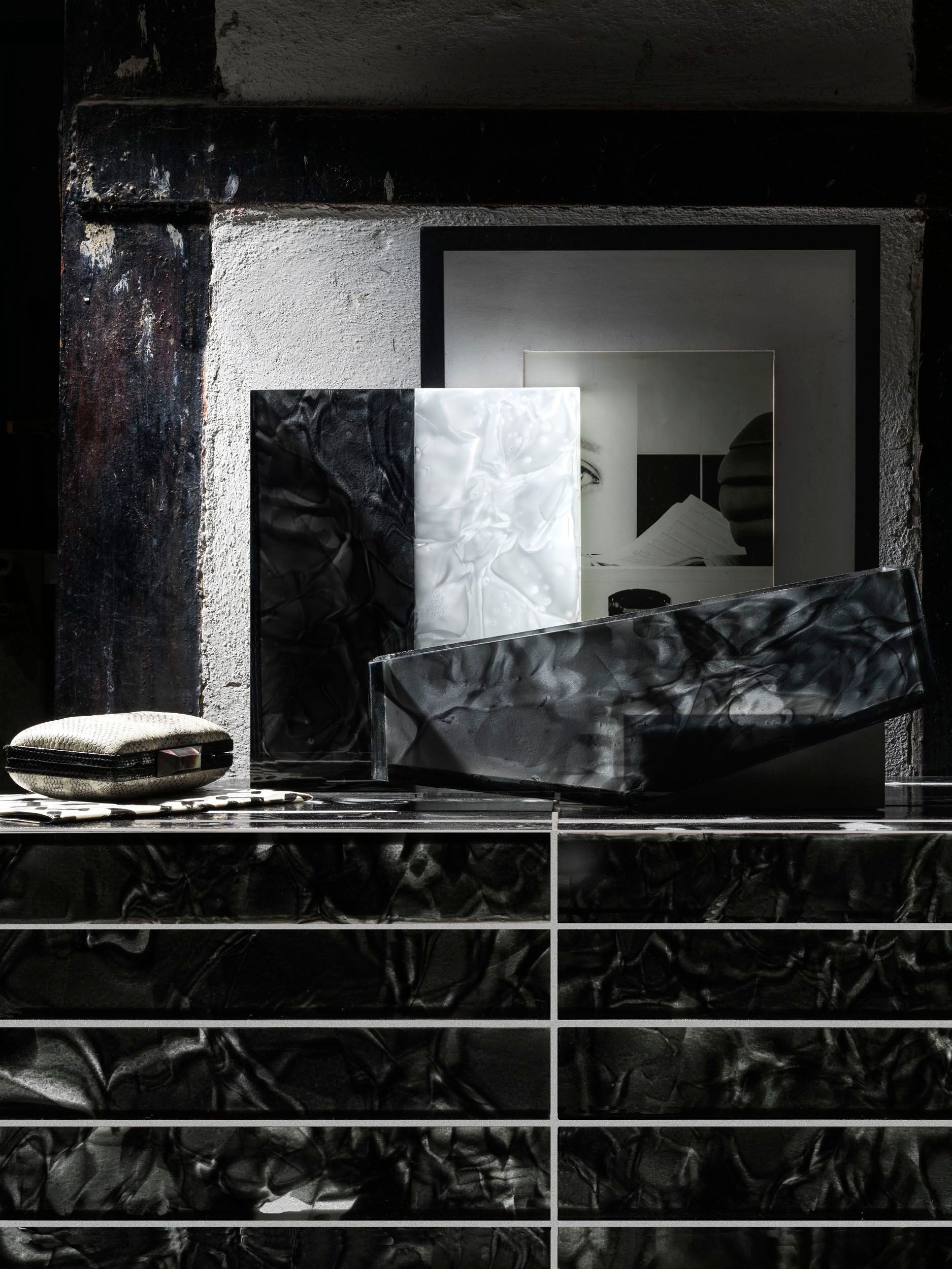 Переработанное стеклянное покрытие BROKISGLASS KLINKER ARCH-00090449 - Вид №2