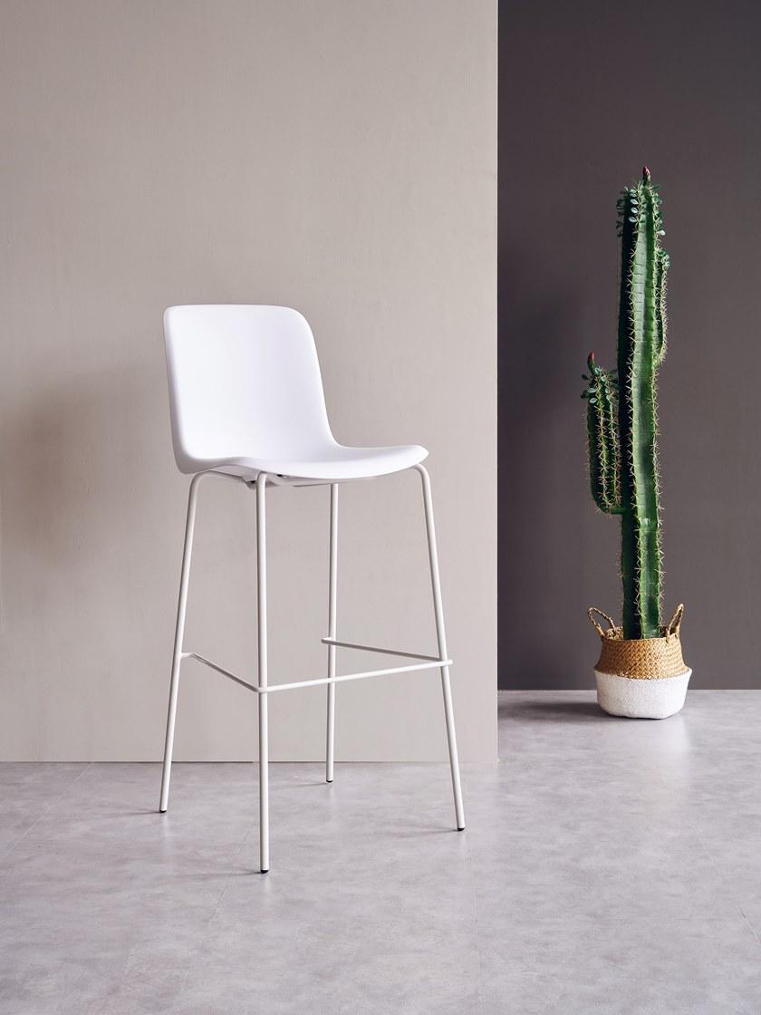 Grado Design Высокий табурет из полипропилена со спинкой Every Eve-ch-03 - Вид №6
